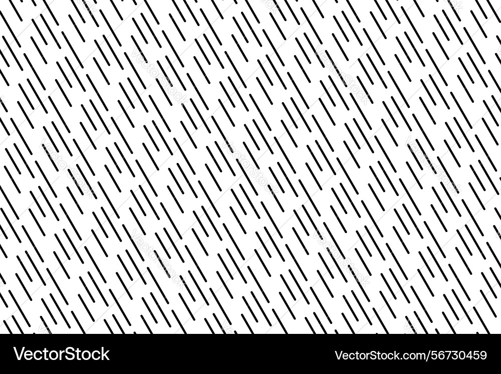 Parallel diagonal interrupted lines rain pattern Parallel diagonal interrupted lines rain pattern vector image