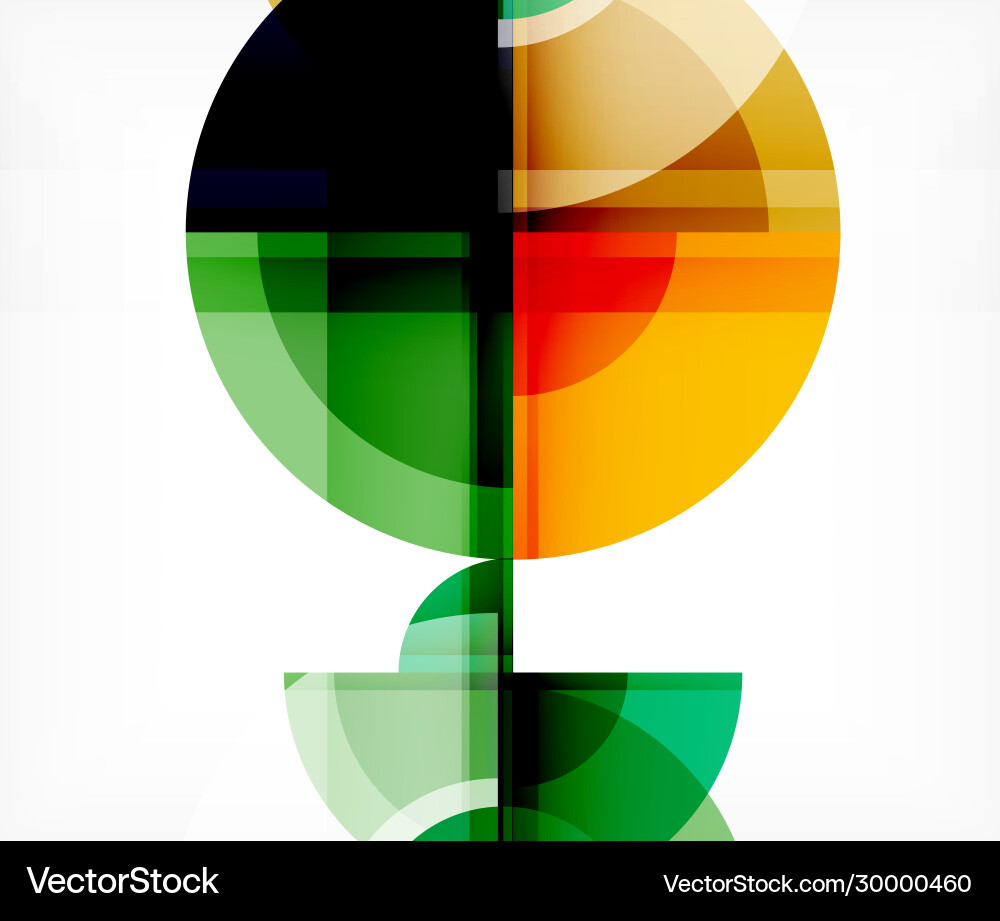 Abstract background circle and triangle design Abstract background circle and triangle design vector image