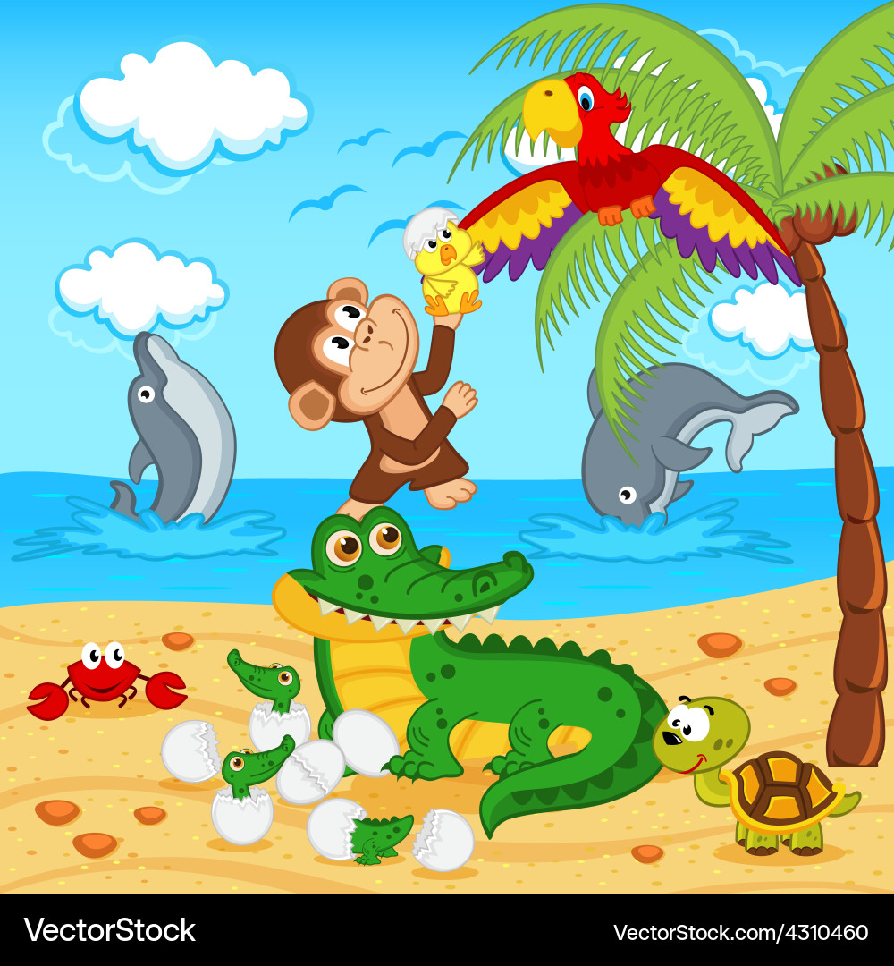 Крокодил и обезьянка. Животные бегемот. Крокодил и обезьянка. Бегемоты кашалоты и зеленый попугай. Животные дикой природы деагостини коллекция.