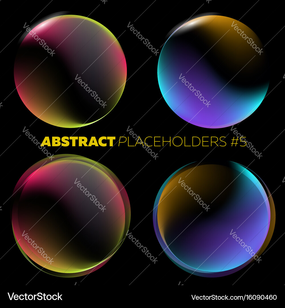 Dark Abstract Background with Glow vector image