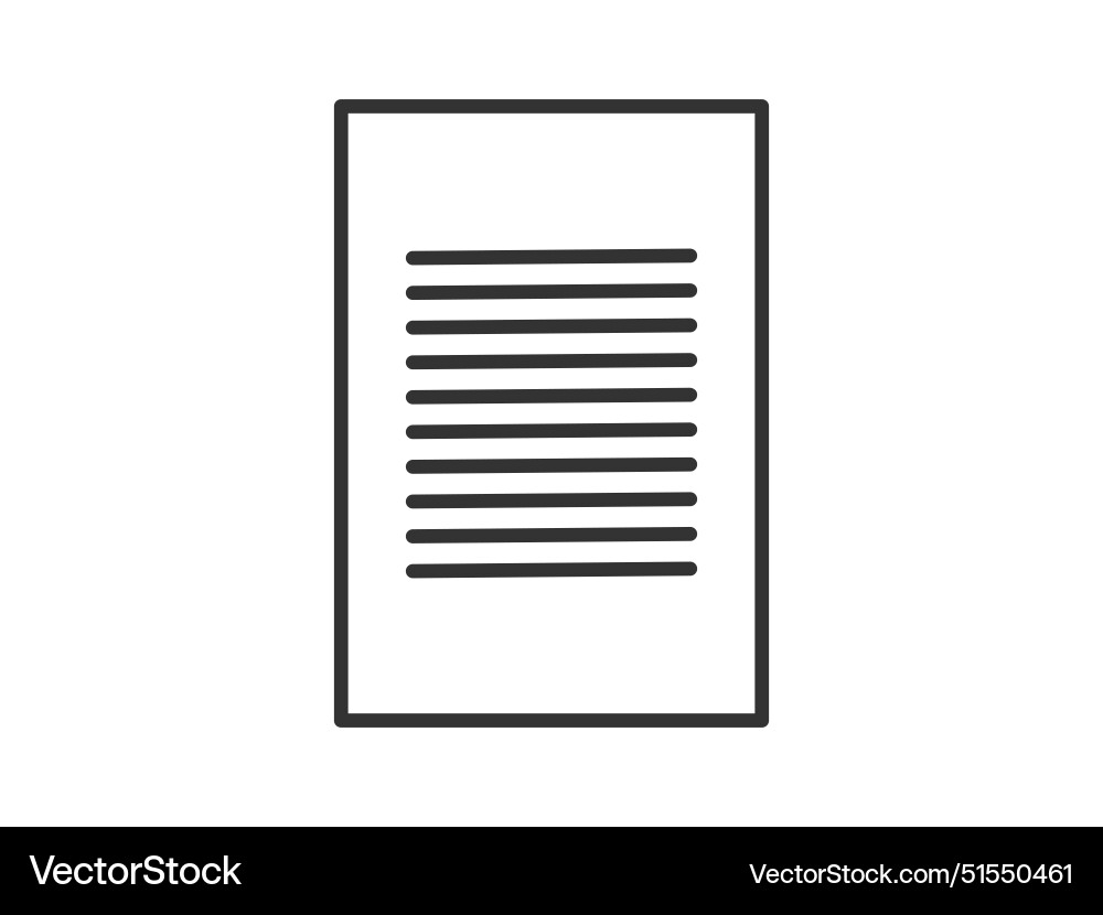A icon depicting documents suitable for web vector image
