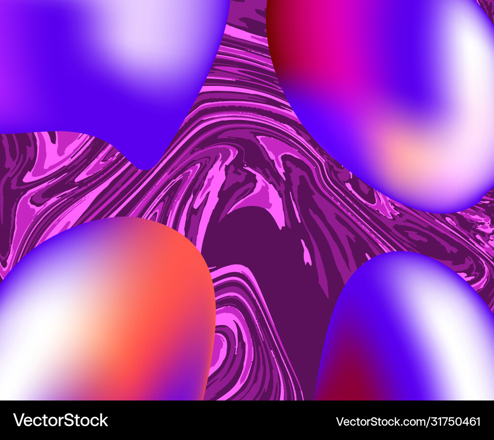 Background style abstract liquid splash bubble Background style abstract liquid splash bubble vector image