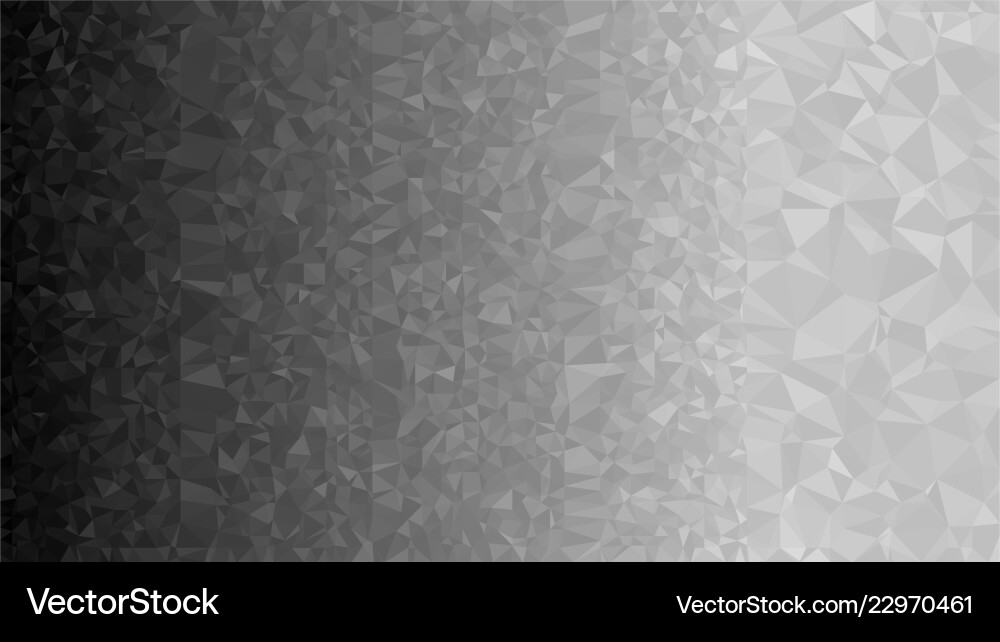 Black triangular low poly mosaic abstract pattern Black triangular low poly mosaic abstract pattern vector image