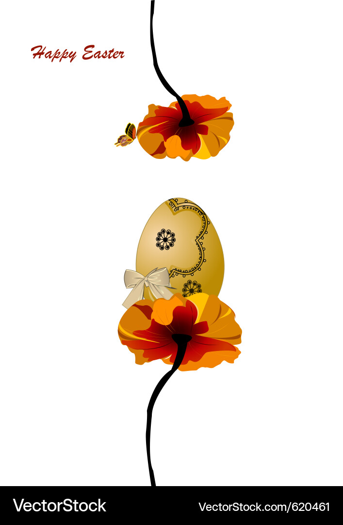 Happy easter Vector Image