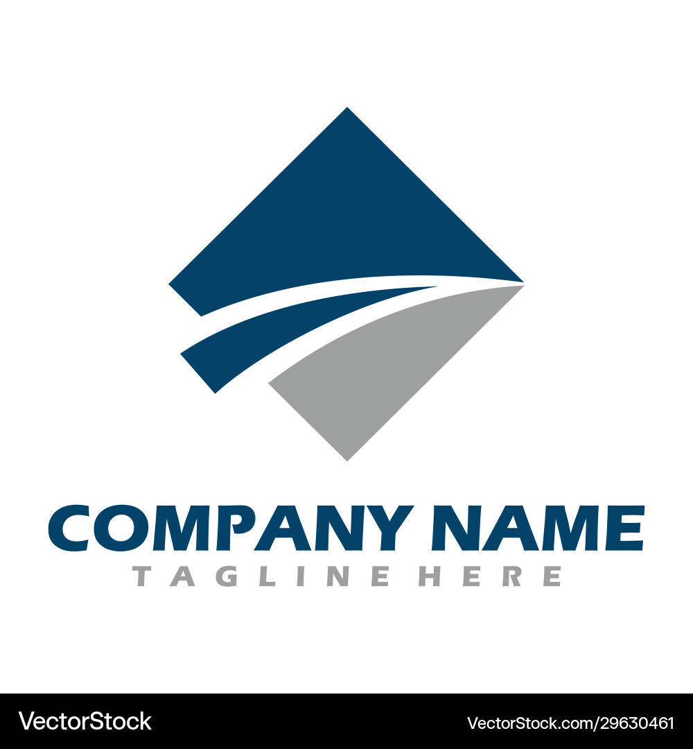 Save preview o logo design initial Vector Image