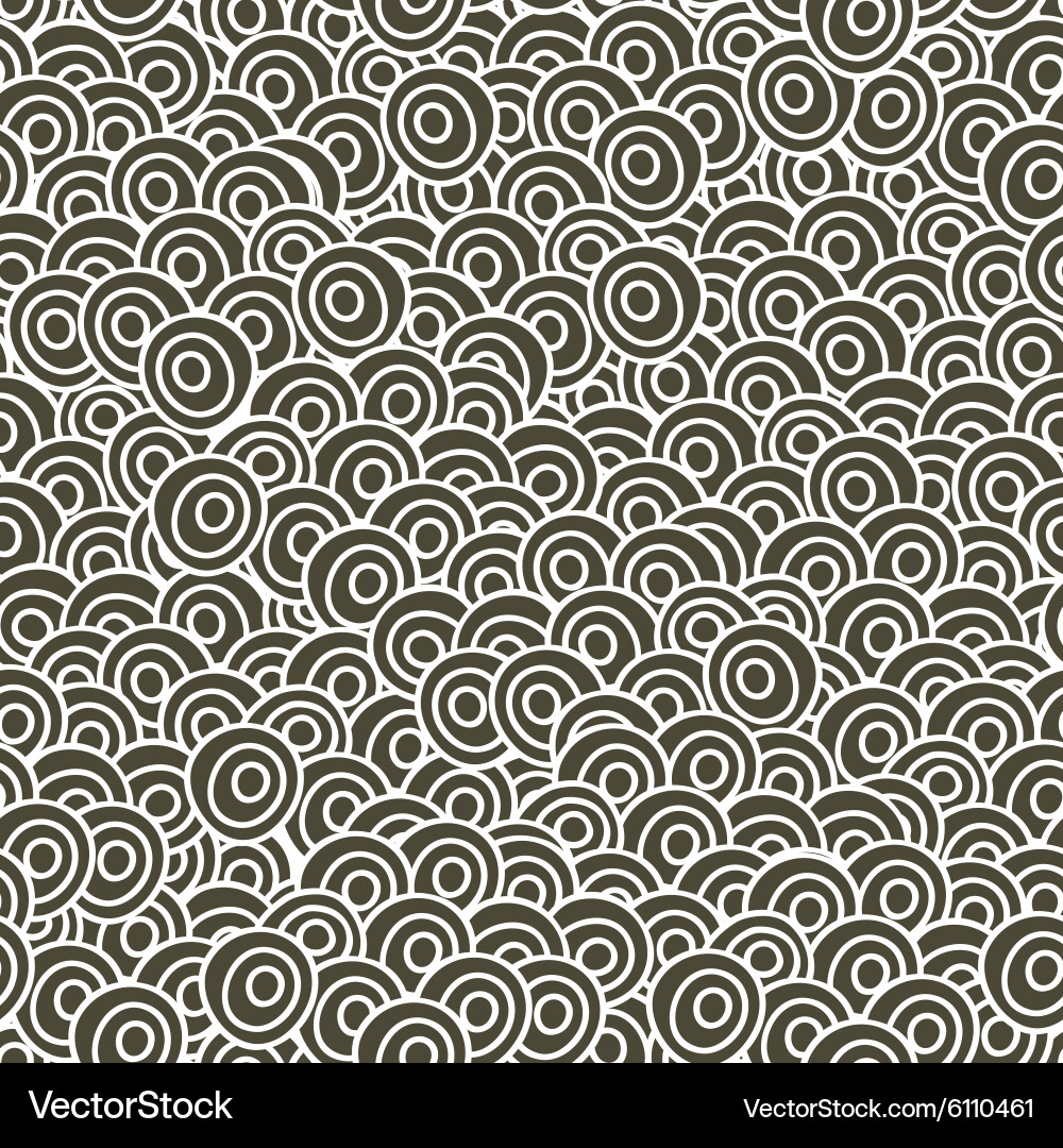 Seamless pattern with wool of sheep vector image