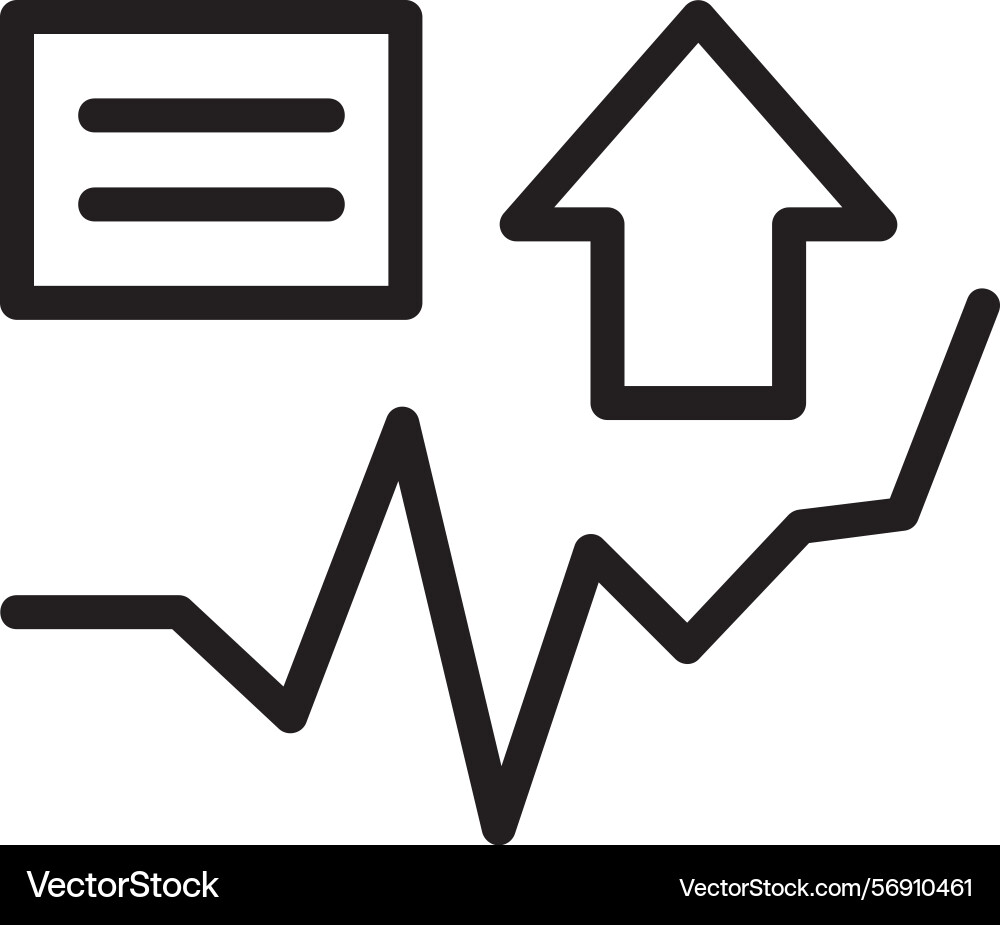 Spark shift linear style icon design Vector Image