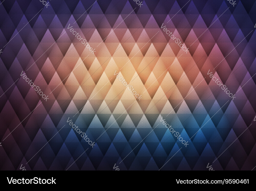Triangular Geometric Gradient Background vector image
