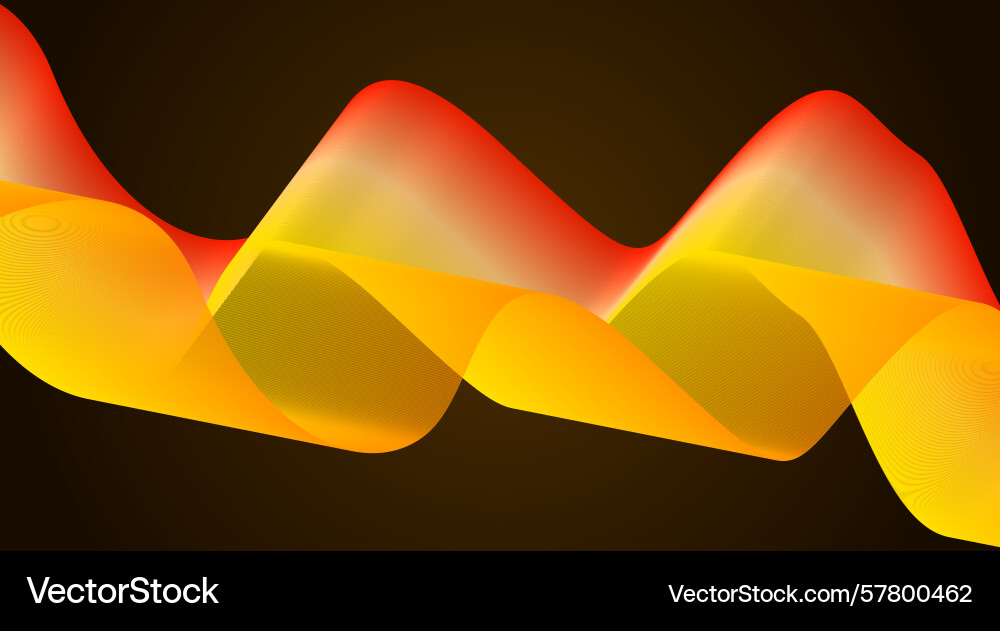 Blend wavy lines background colorful gradient Vector Image