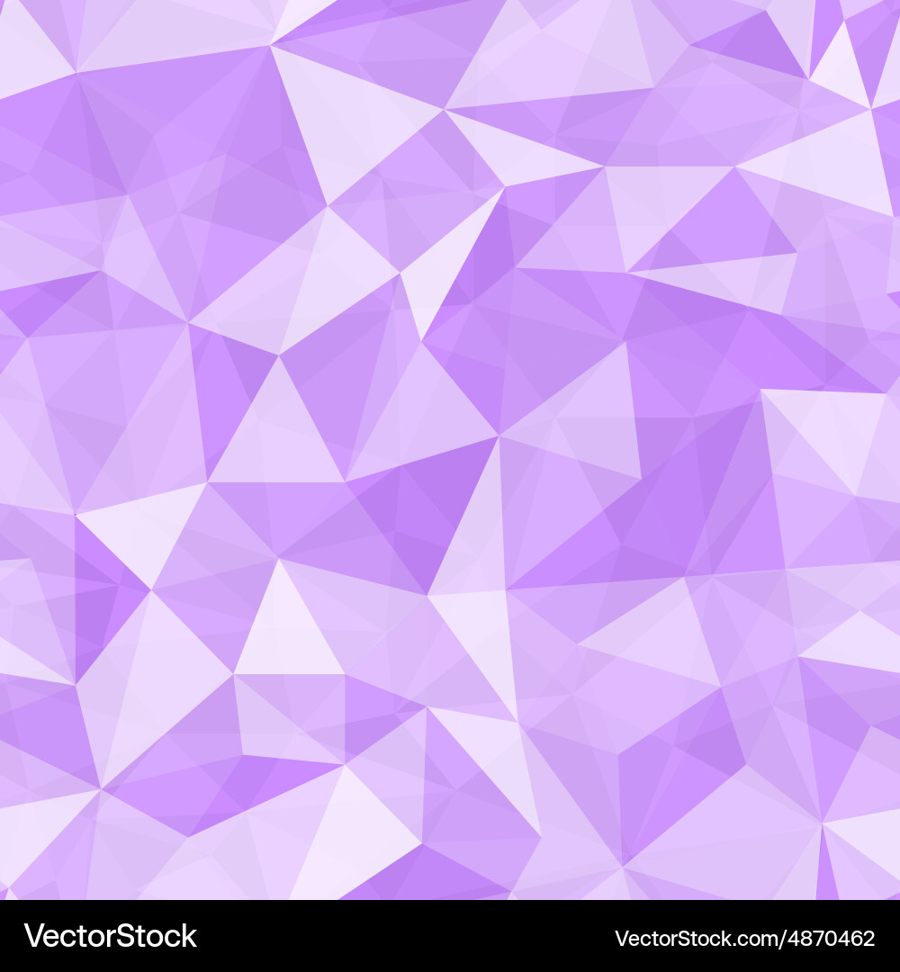 Geometric seamless pattern from triangles vector image