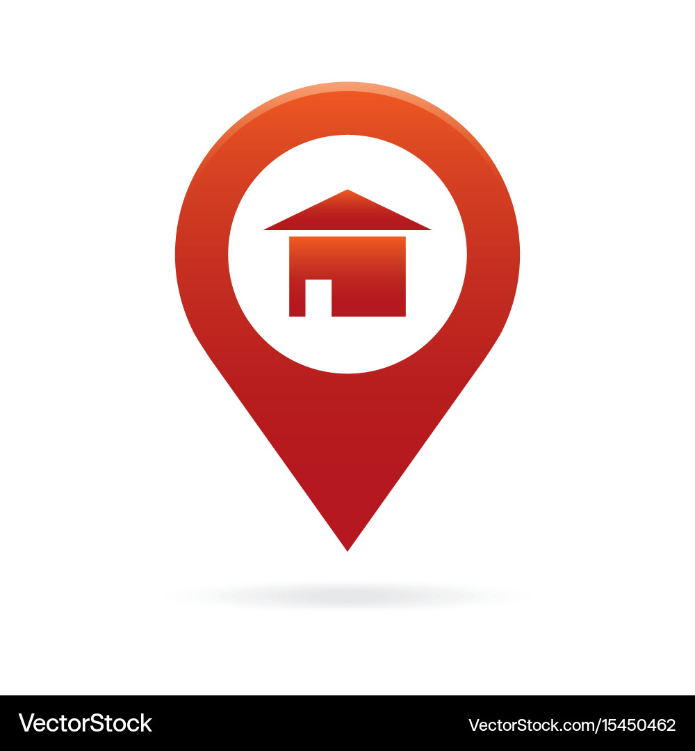 GPS Marker Icon - Location Pointer vector image