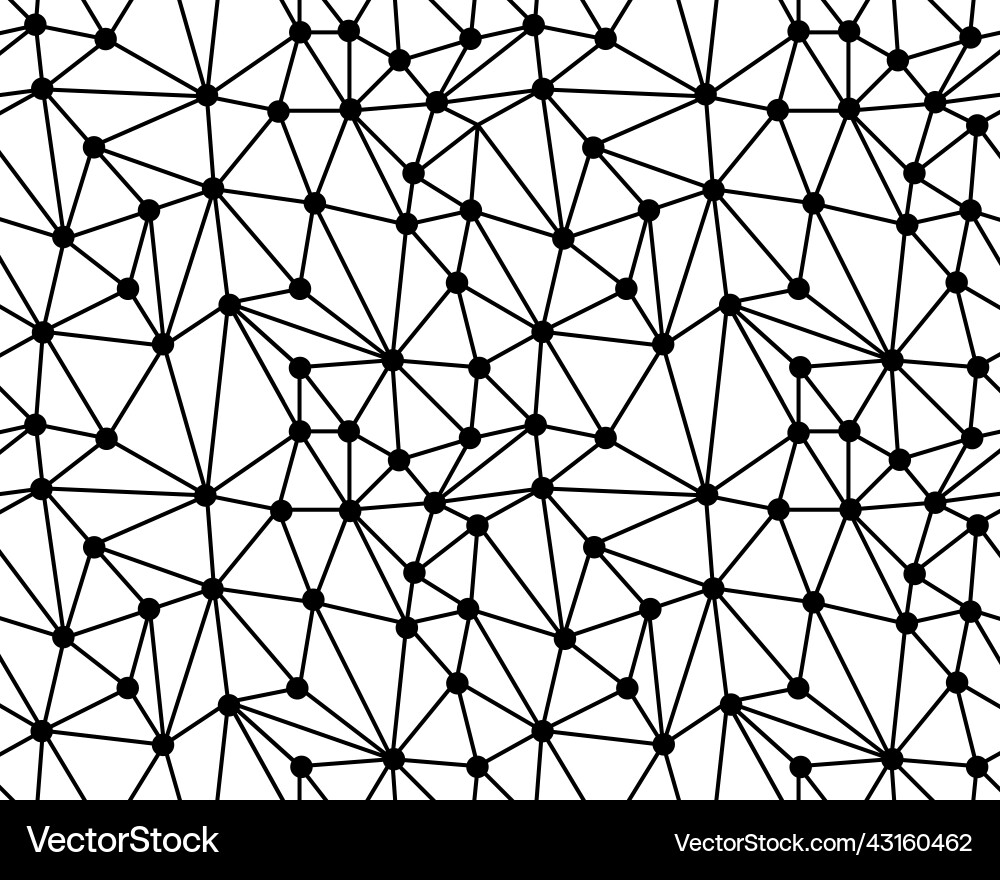 Seamless pattern with polygons and circles Seamless pattern with polygons and circles vector image