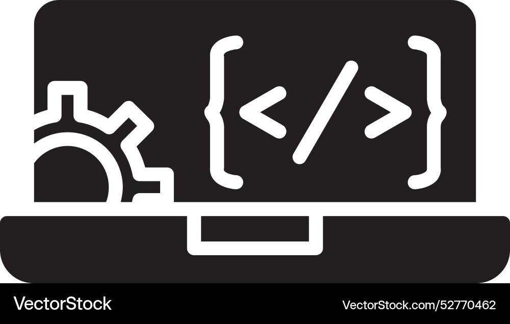 Web development icon design Vector Image