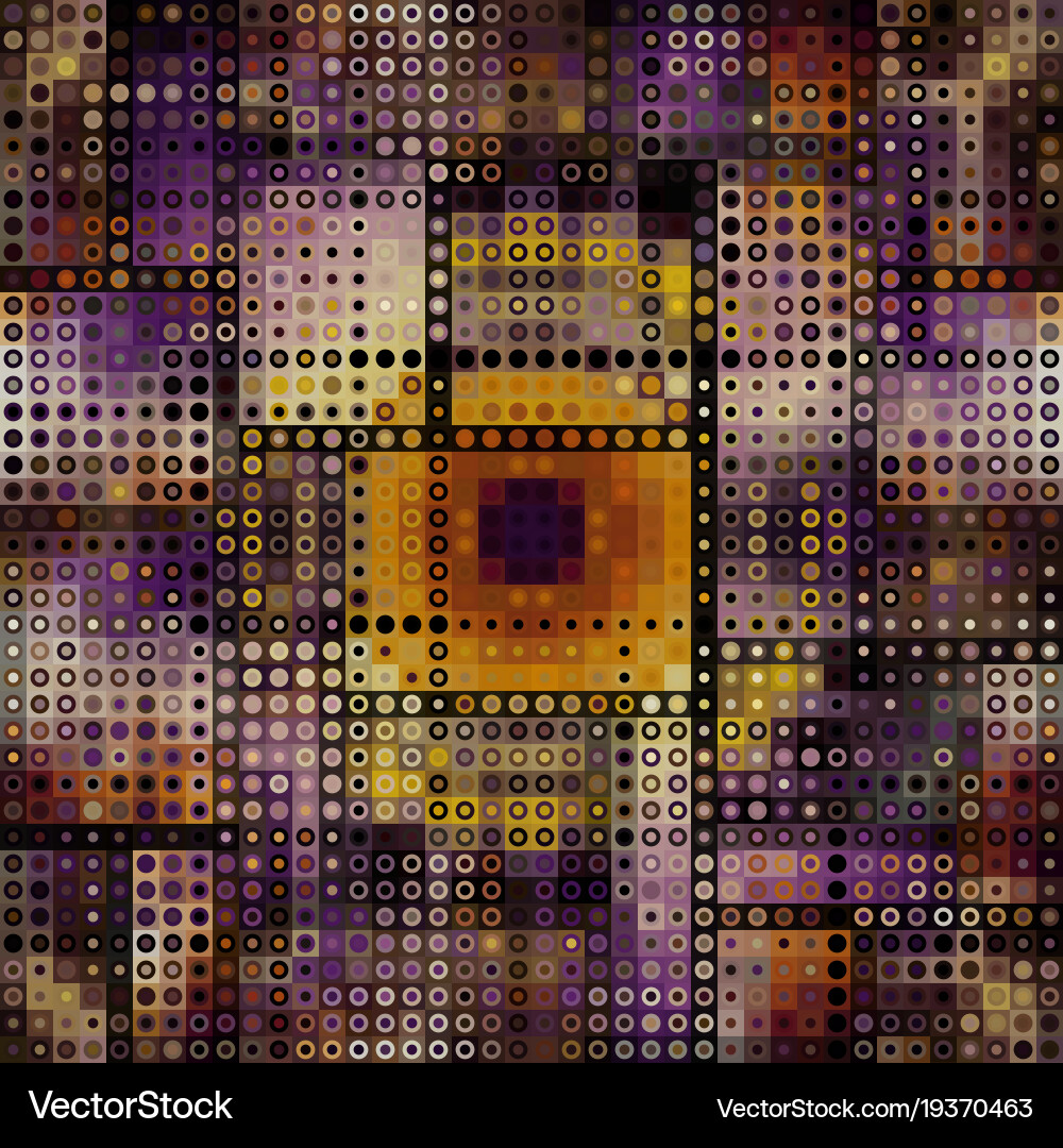 Geometric abstract pattern Vector Image
