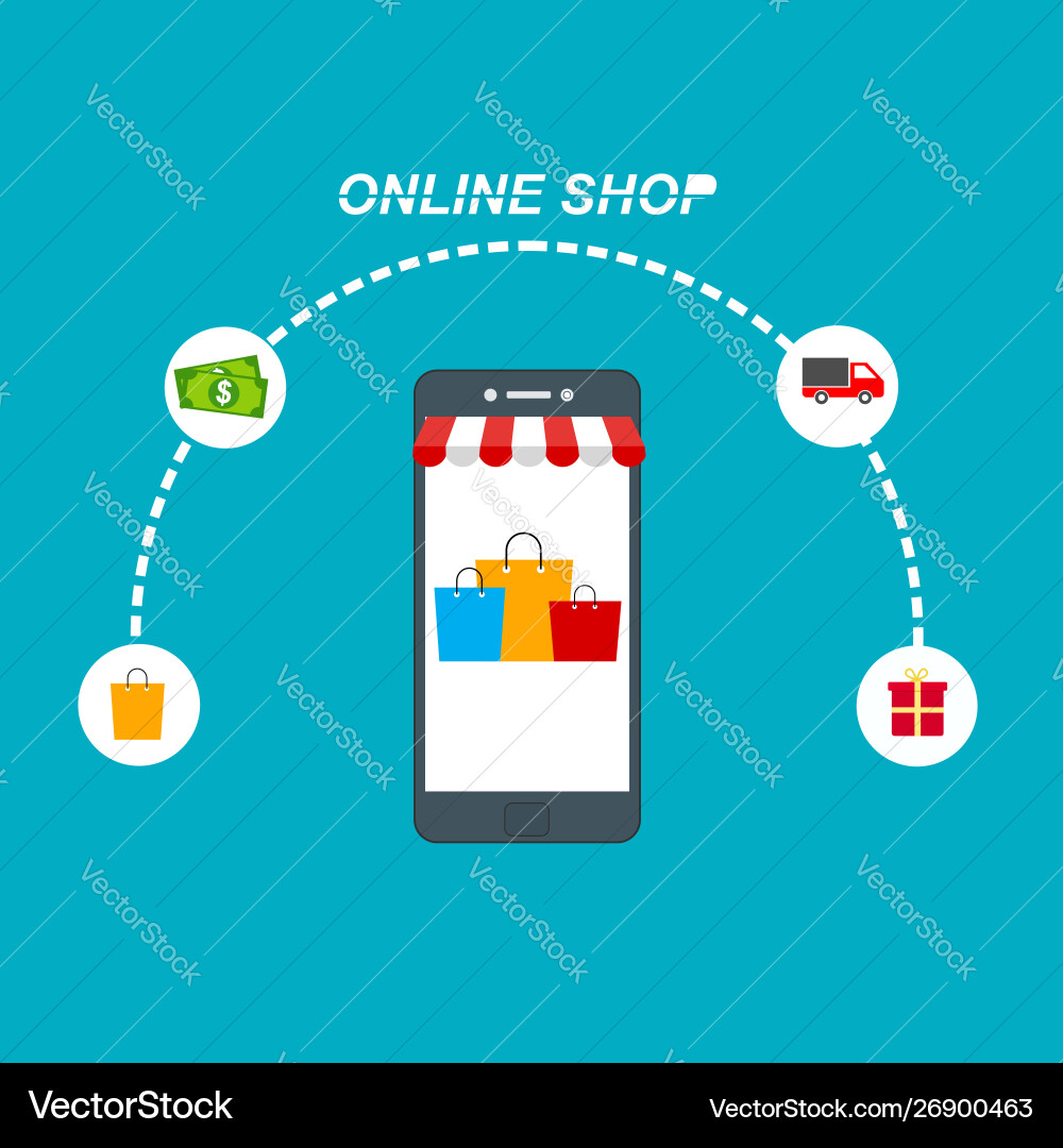 Modern flat design people and business concept Modern flat design people and business concept vector image
