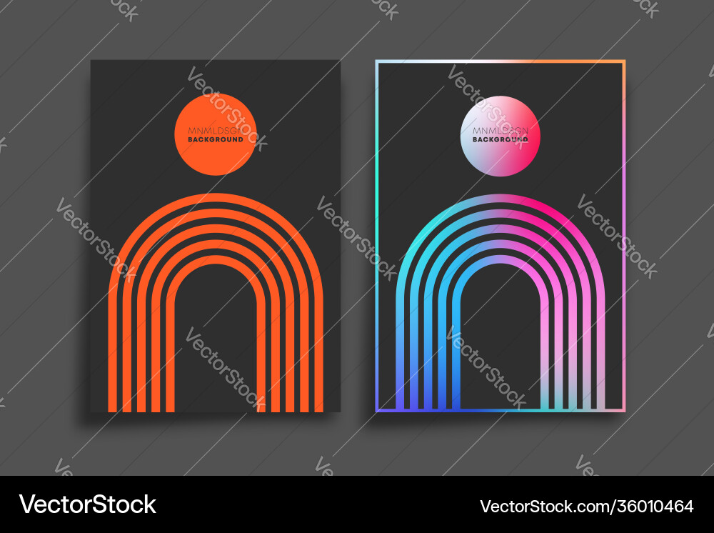 Gradient and minimal line design for background Gradient and minimal line design for background vector image