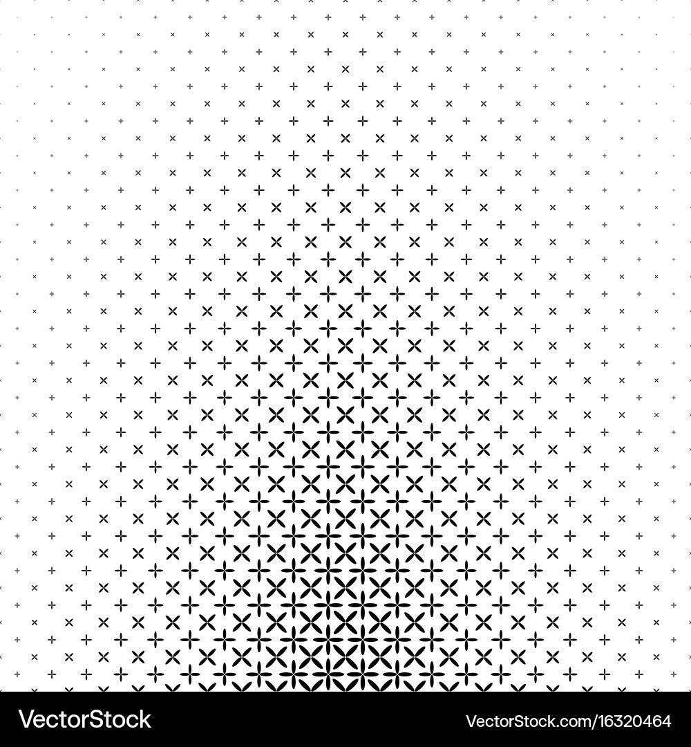 Monochromatic abstract ellipse pattern background vector image