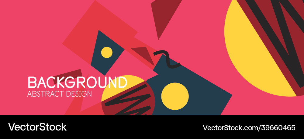 Abstract background blocks lines triangles Abstract background blocks lines triangles vector image