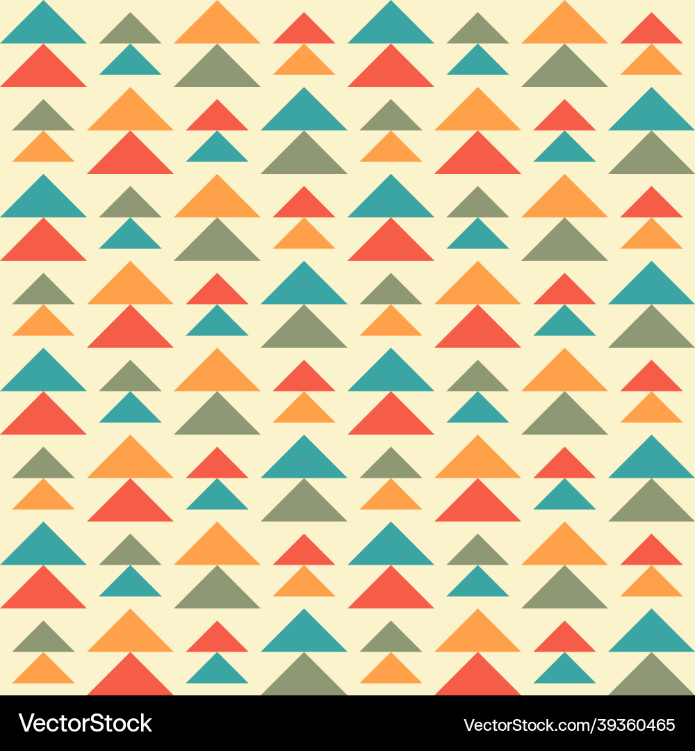 Abstract geometric seamless pattern background Vector Image