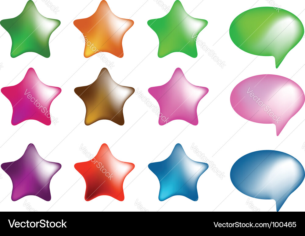 Button vector image