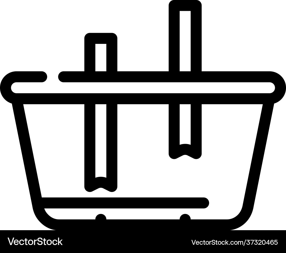 Lunchbox constructor line icon Lunchbox constructor line icon Vector Image
