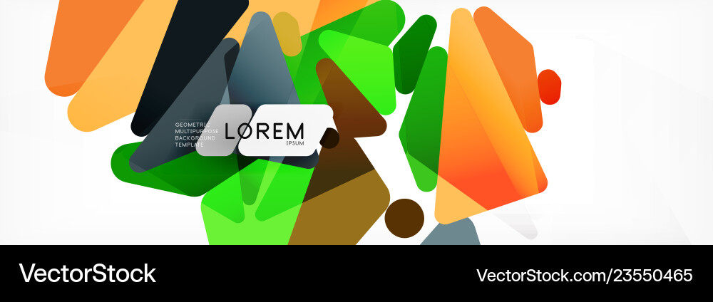 Mosaic triangular low poly style abstract Mosaic triangular low poly style abstract vector image