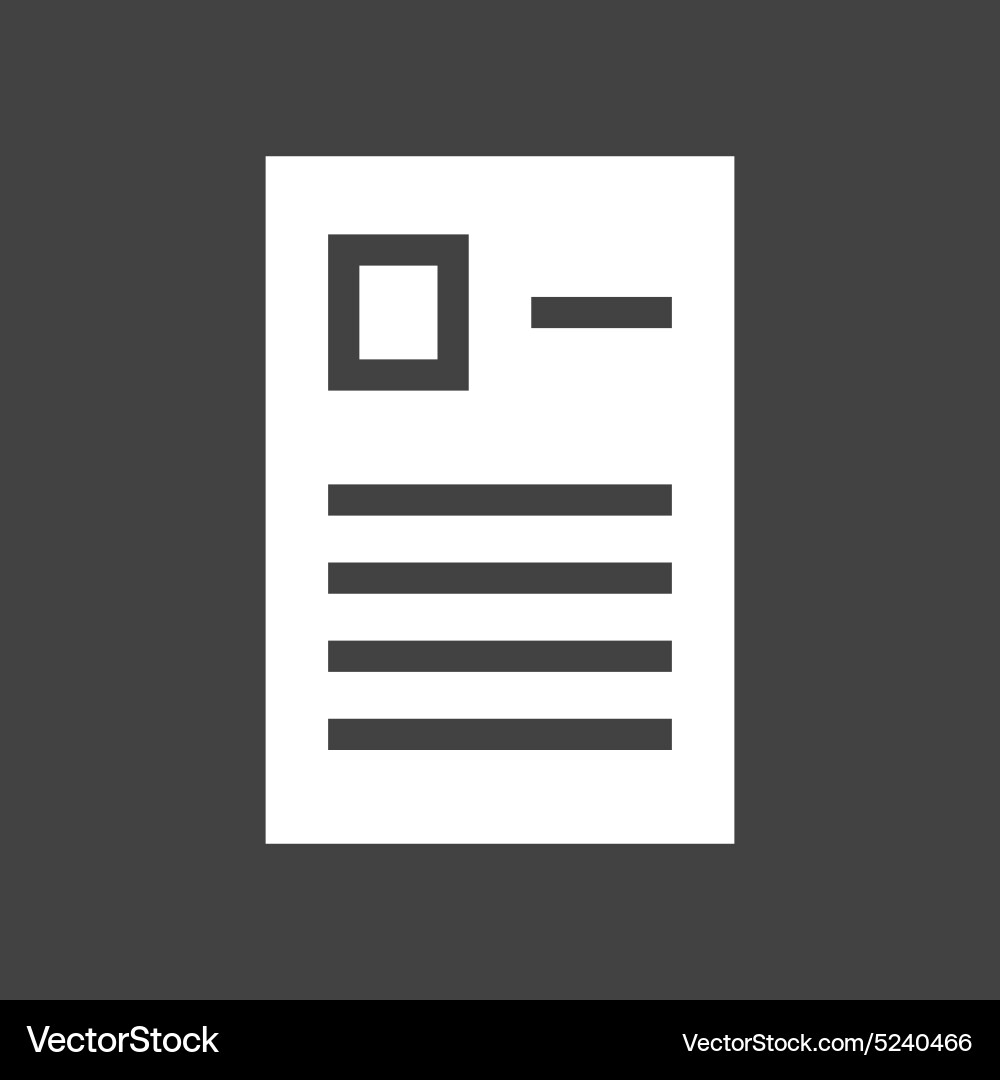 Application forms vector image