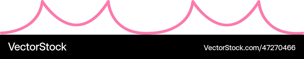 Linear wave element vector image
