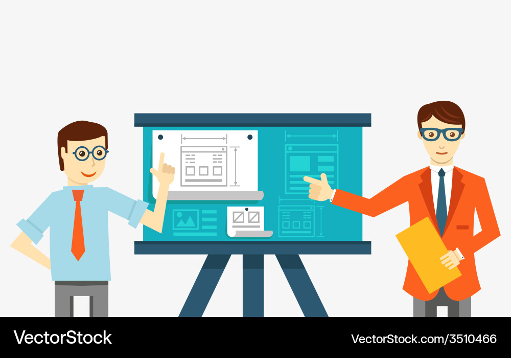 Mobile App Development Framework vector image