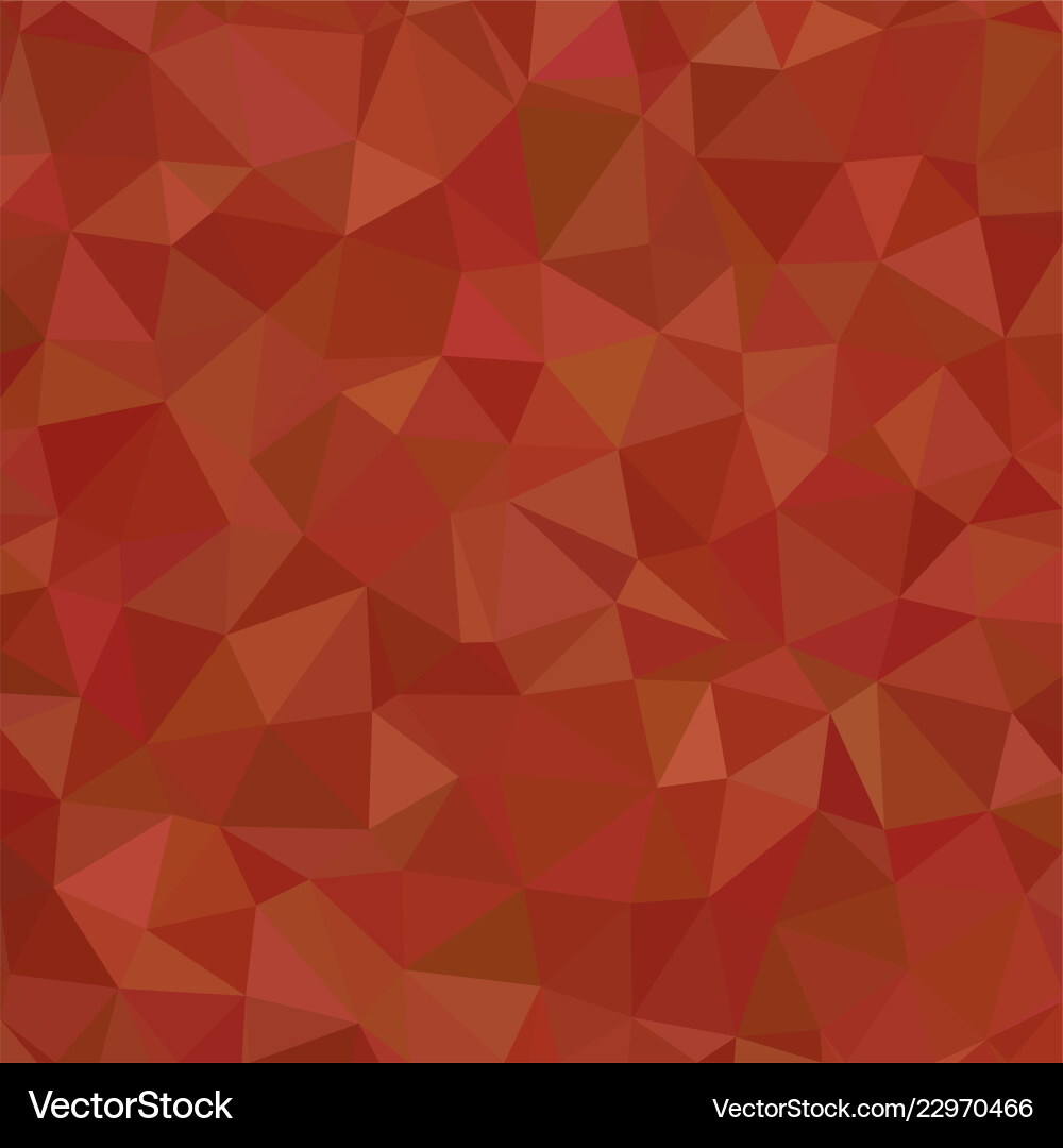 Red triangular low poly mosaic abstract pattern Red triangular low poly mosaic abstract pattern vector image