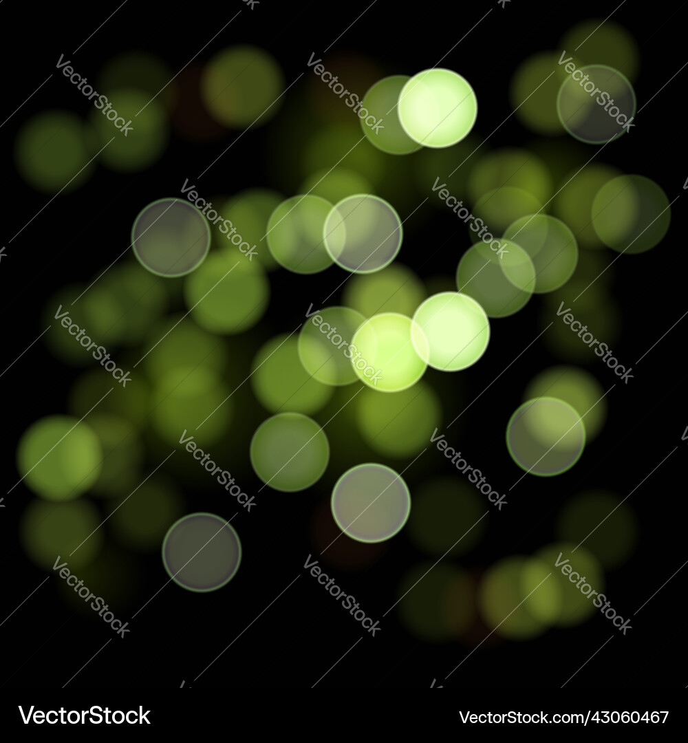 Dynamic Bokeh Lights vector image