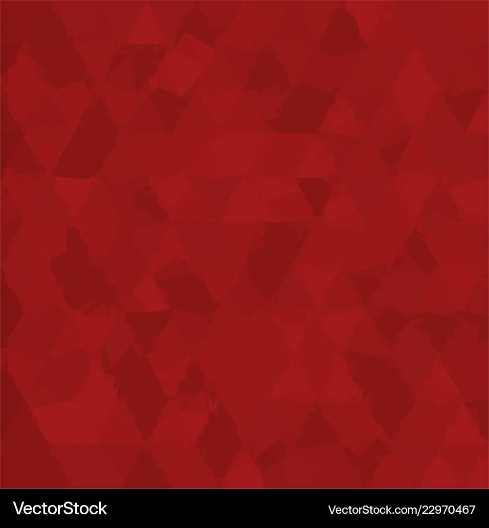 Red triangular low poly mosaic abstract pattern Red triangular low poly mosaic abstract pattern Vector Image