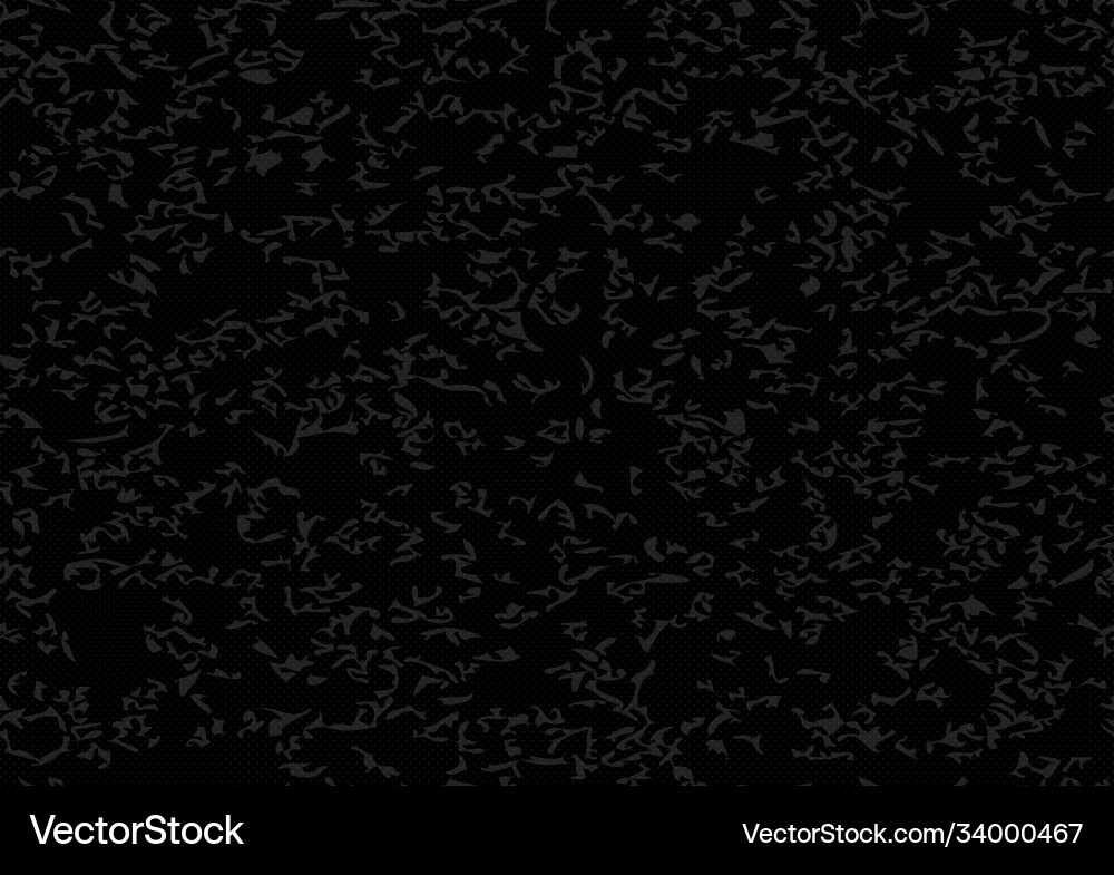Seamless pattern random black print repeating vector image