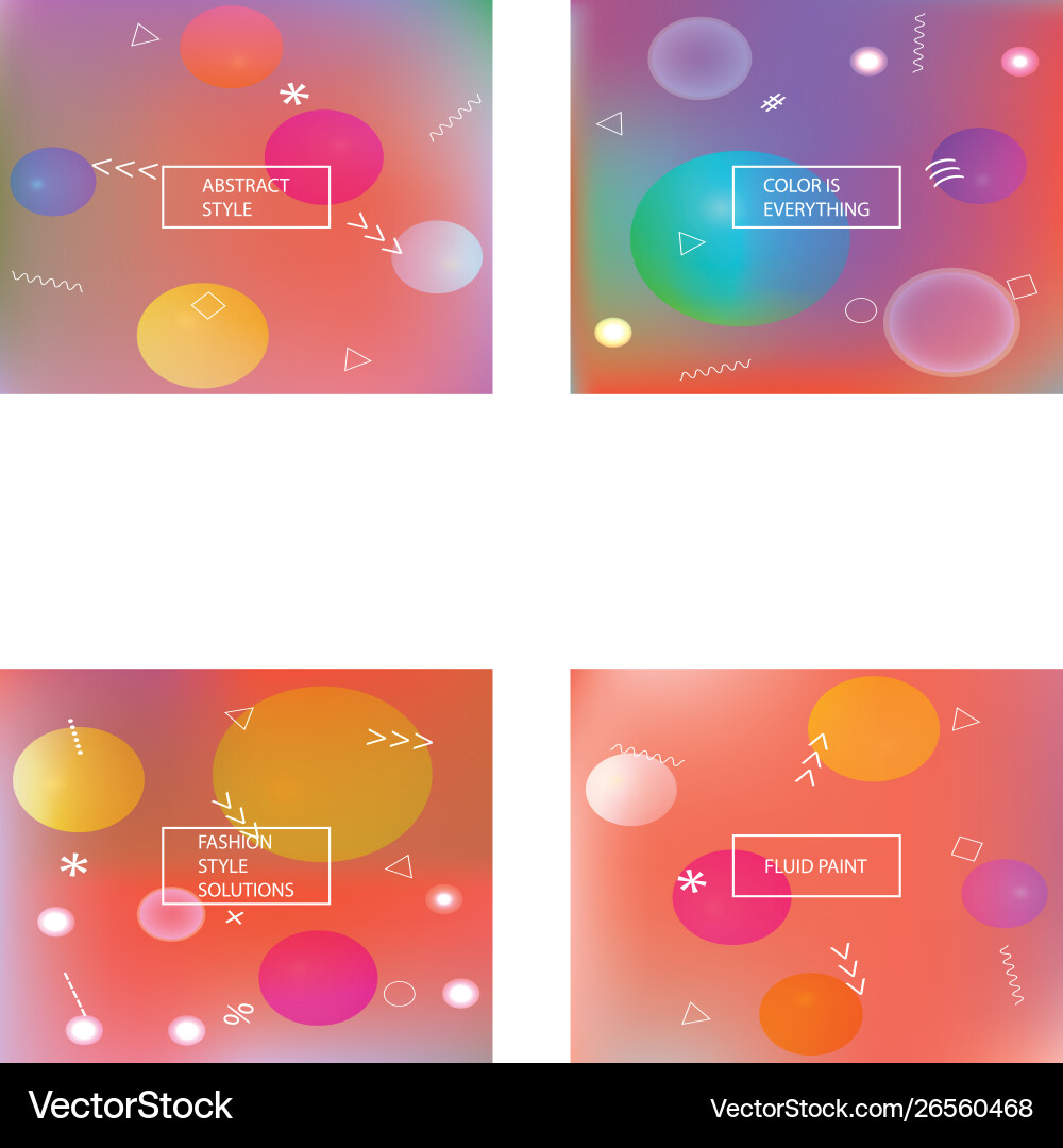 Modern concept in color pattern Vector Image