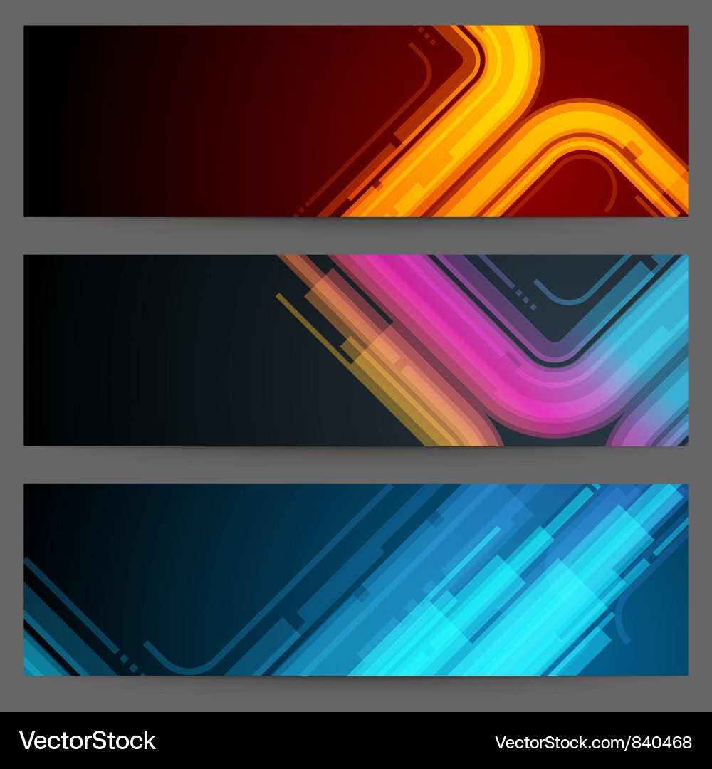 Neon Grid Backgrounds Vector Image