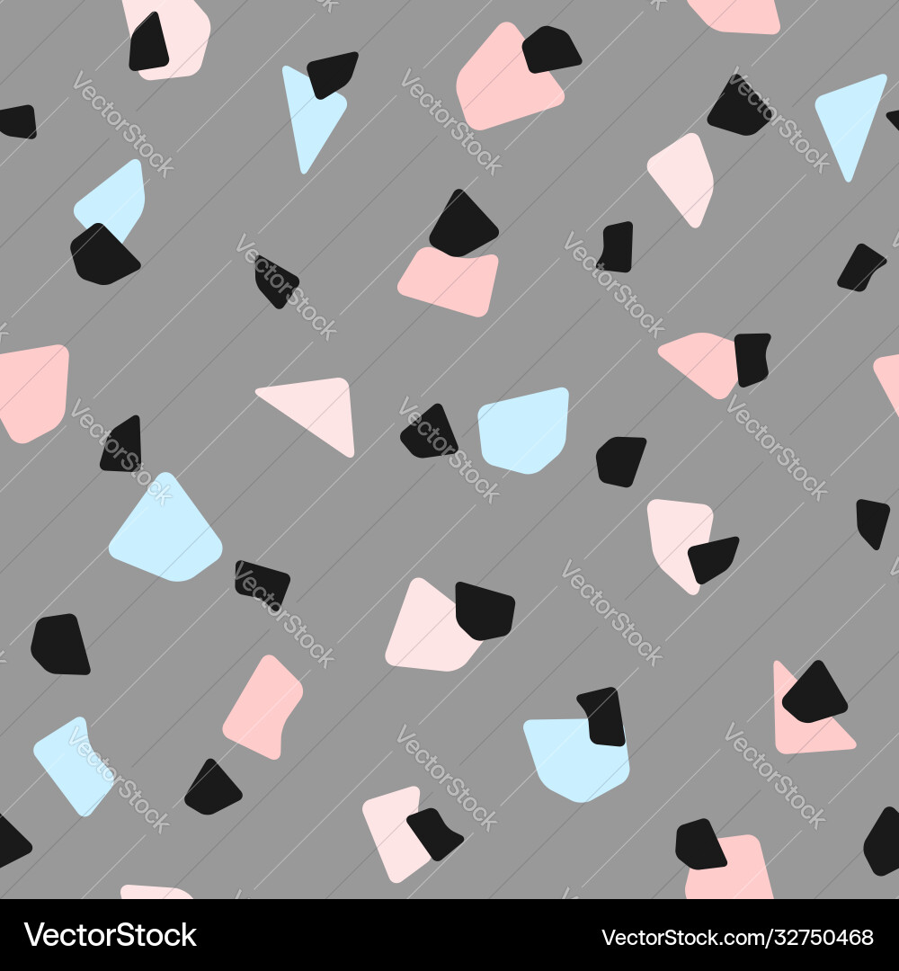Seamless pattern with repeating different Vector Image