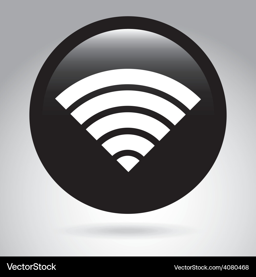 Wifi connection vector image