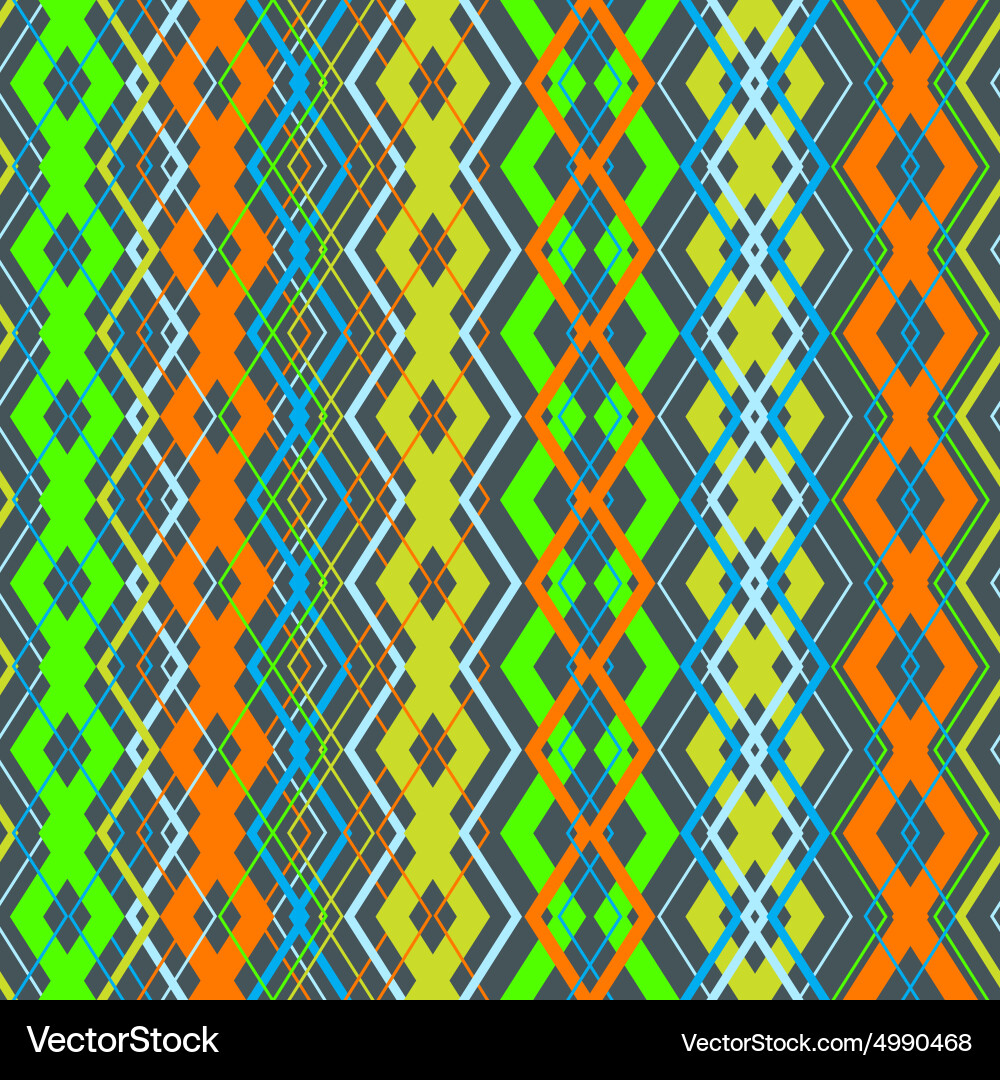 Zigzag seamless pattern Vector Image