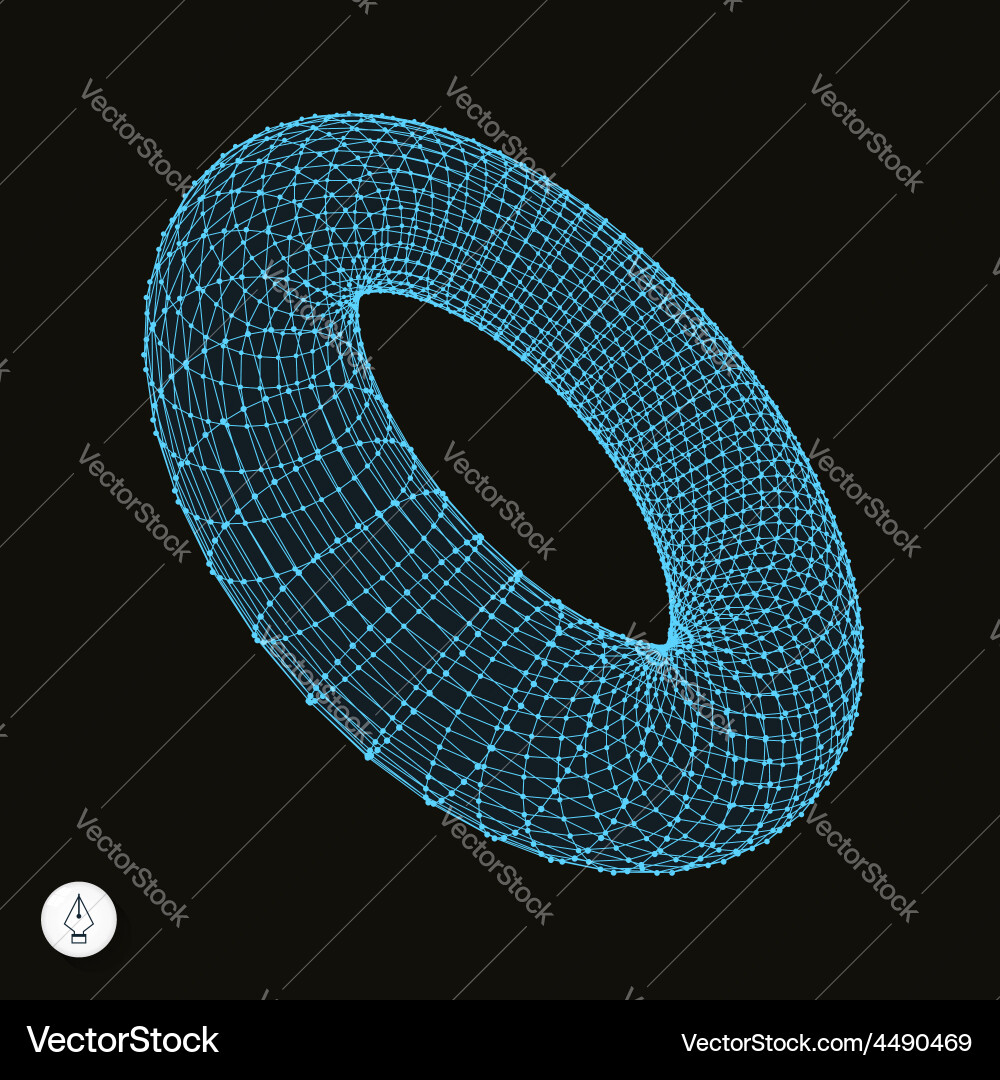 Abstract connection points and lines graphic Vector Image