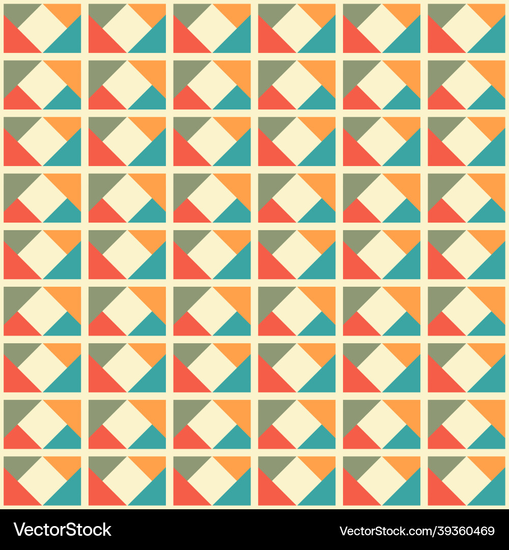 Abstract geometric seamless pattern background Abstract geometric seamless pattern background Vector Image