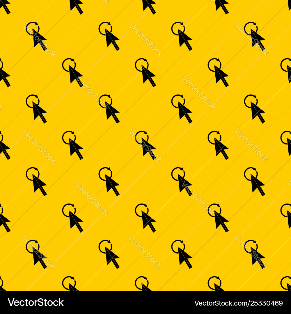 Click pattern Click pattern vector image