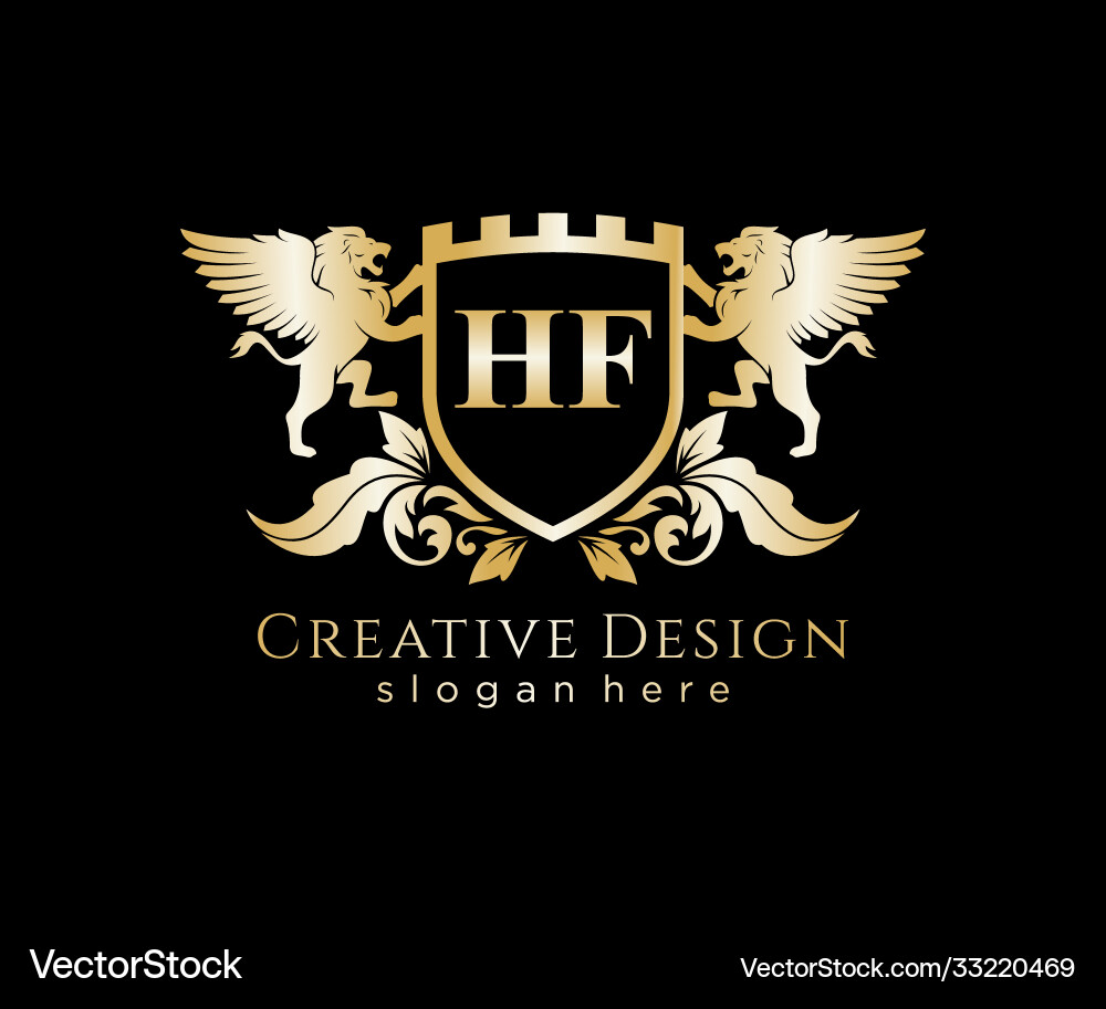 Elegant Letter H Initial Logo Vector Image