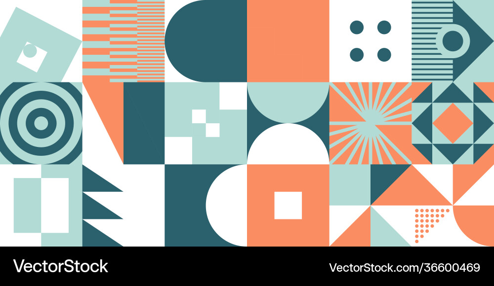Geometric abstract elements design Geometric abstract elements design vector image