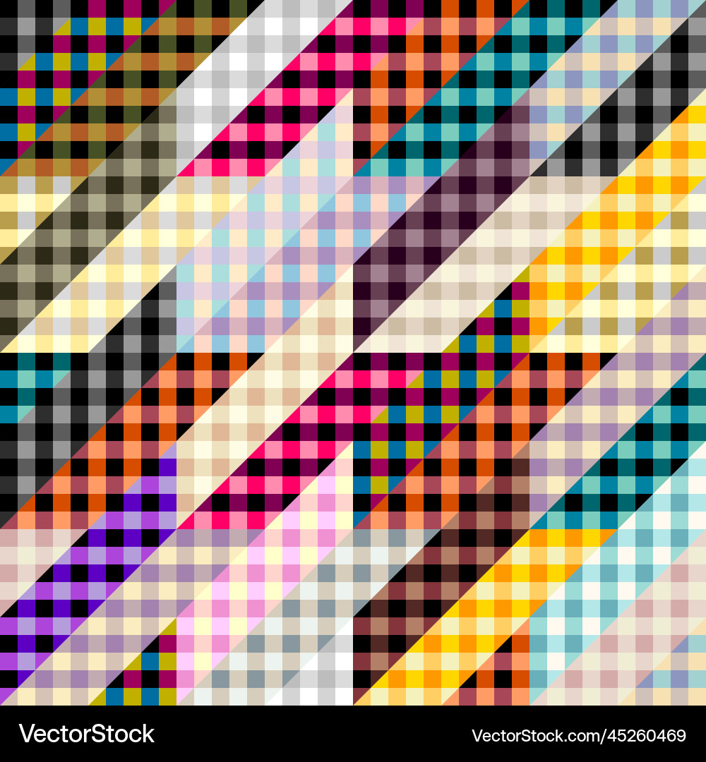 Geometric abstract pattern intersection patchwork Geometric abstract pattern intersection patchwork vector image