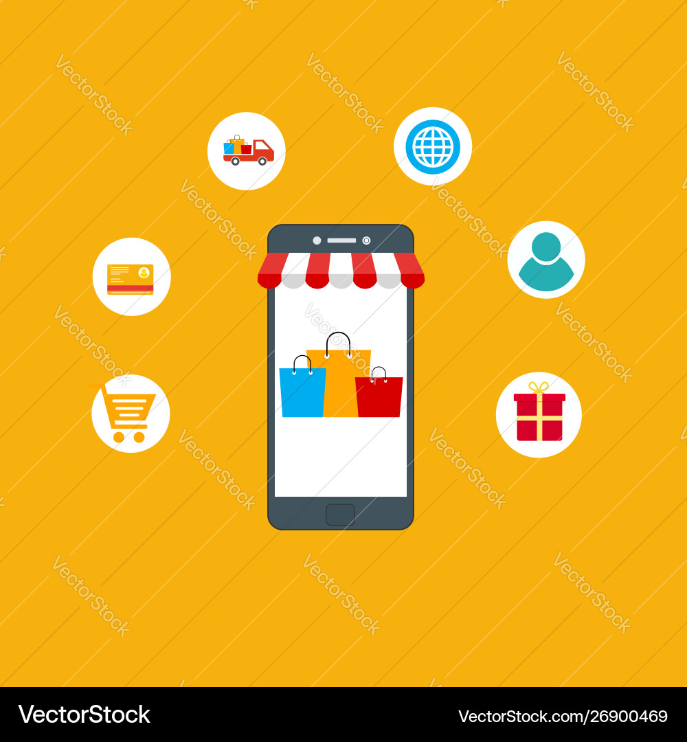 Modern flat design people and business concept Modern flat design people and business concept vector image