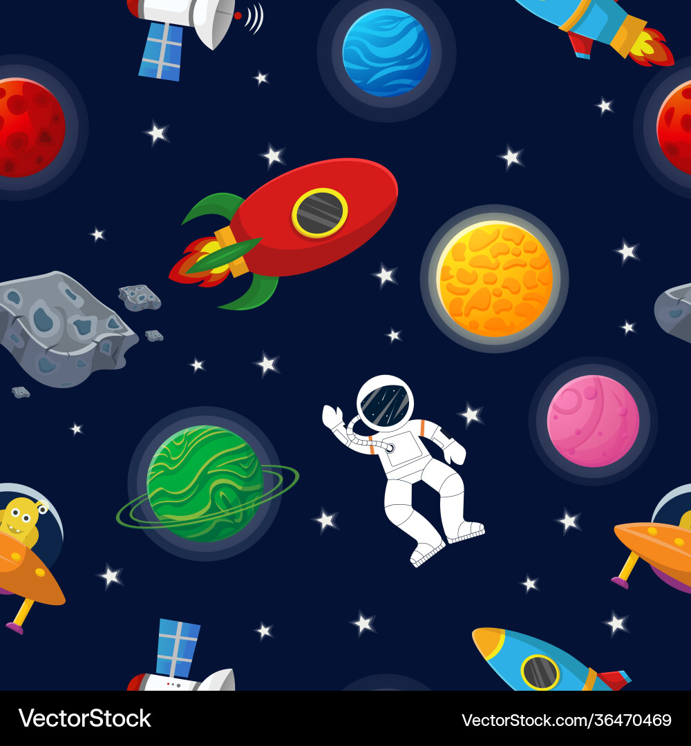 Planet pattern with constellations and stars Planet pattern with constellations and stars Vector Image