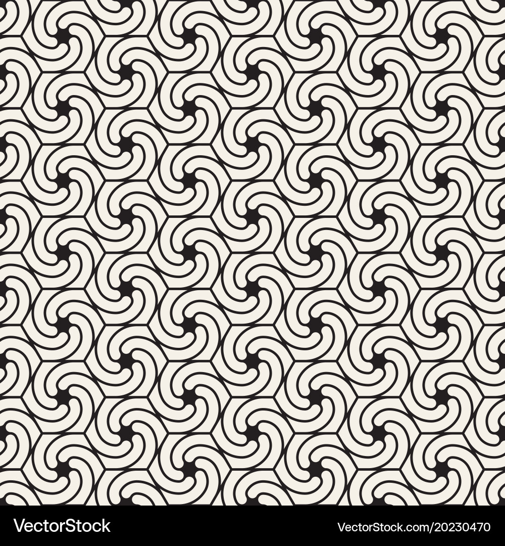 Abstract Hexagonal Pattern vector image