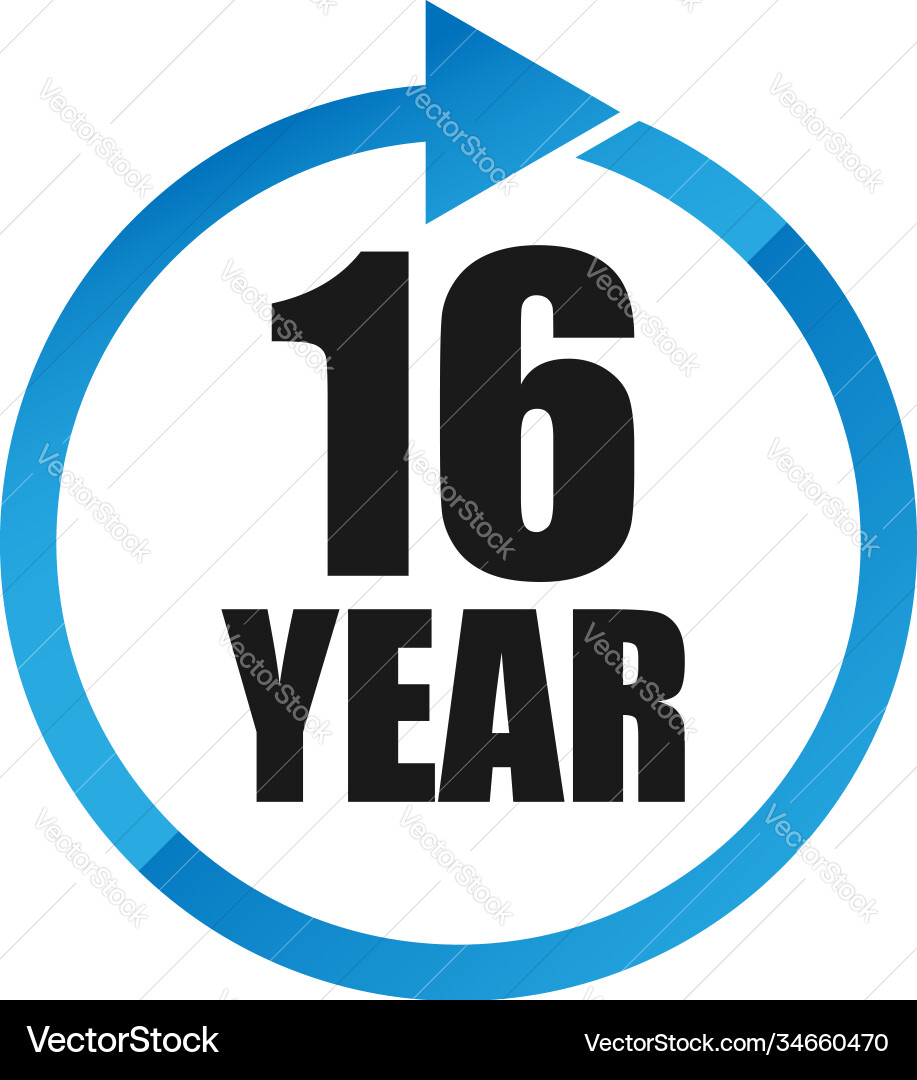 Numbers numerals dial time duration and schedule vector image
