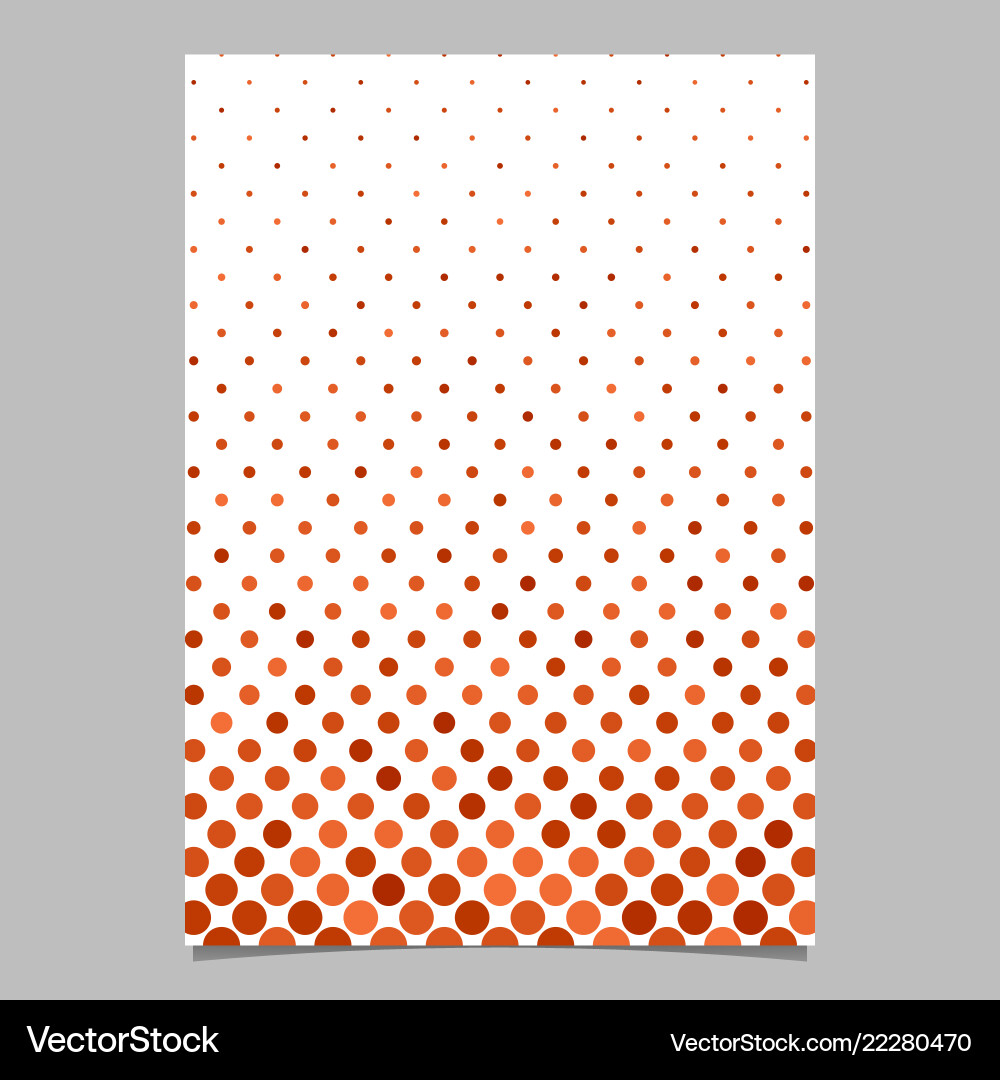 Repeating dot pattern page background template Repeating dot pattern page background template vector image