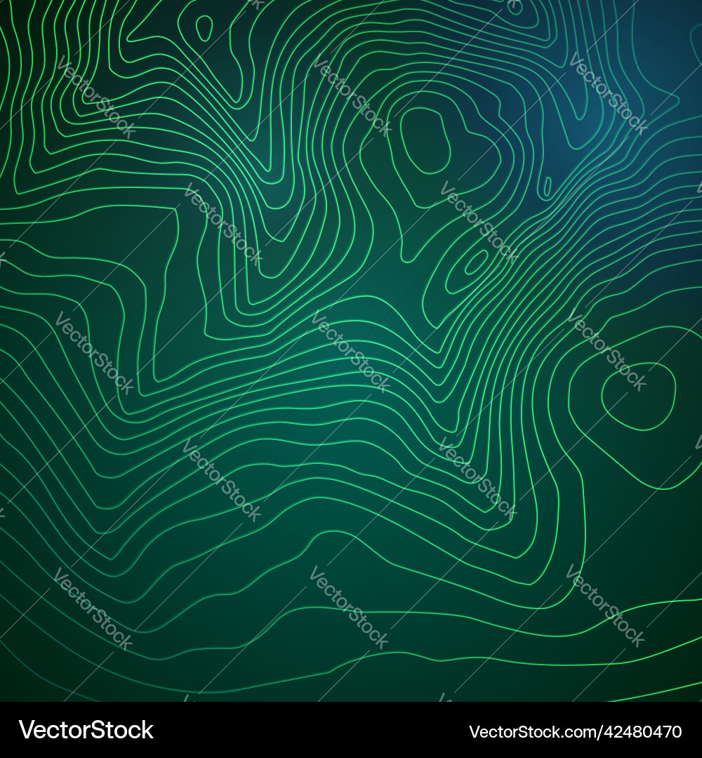 Topographic map colorful abstract background Topographic map colorful abstract background vector image